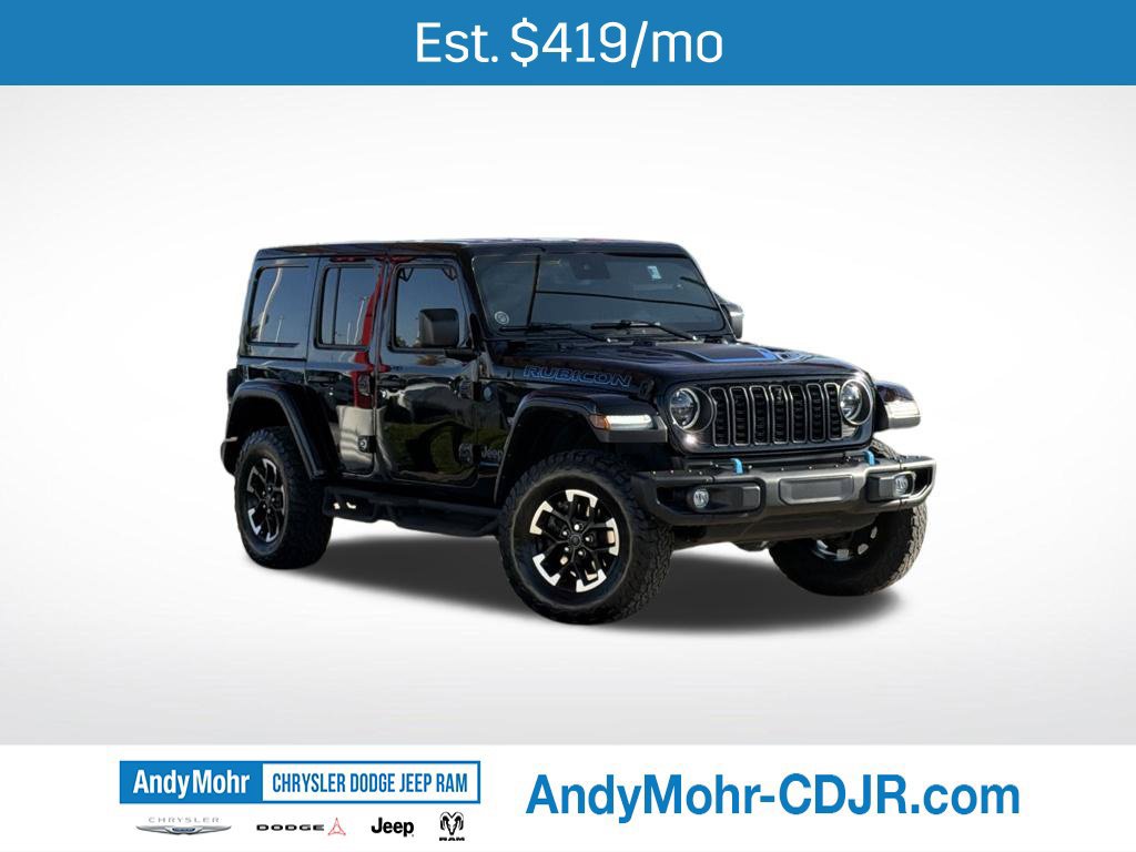 Used 2024 Jeep Wrangler Unlimited Rubicon 4xe AWD/4WD 360° Tour