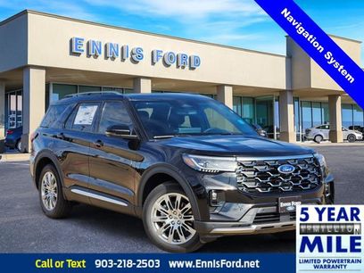 New 2026 Ford Explorer Platinum