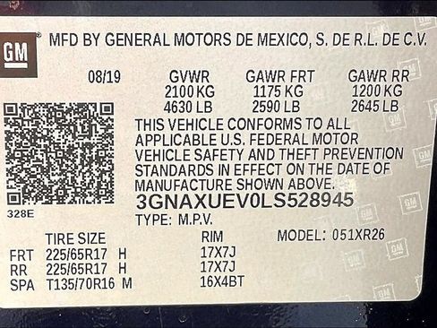 Used 2020 Chevrolet Equinox LT AWD/4WD image 20