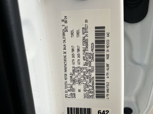 Used 2024 Toyota Tacoma TRD Off-Road w/ TRD Off Road Upgrade Package image 37