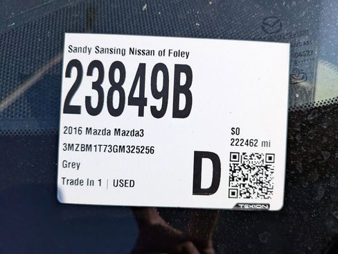 Used 2016 MAZDA MAZDA3 i Sport image 12