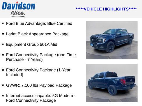 Certified 2026 Ford F150 Lariat AWD/4WD image 4