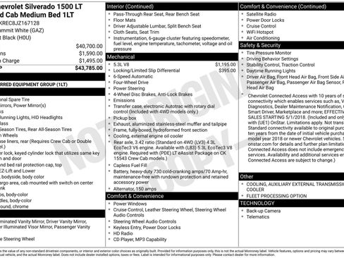 Used 2018 Chevrolet Silverado 1500 LT image 29