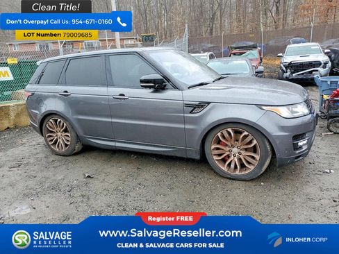Used 2016 Land Rover Range Rover Sport Supercharged AWD/4WD image 5