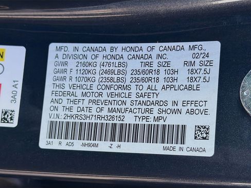 Certified 2024 Honda CR-V EX-L image 39