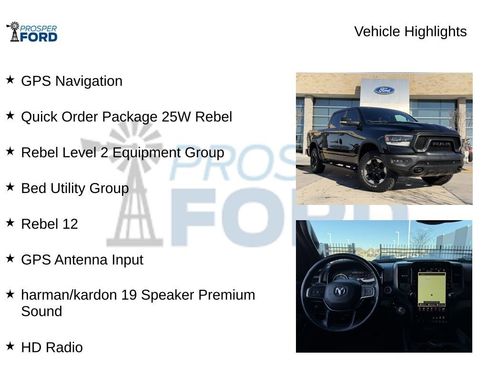 Used 2021 RAM 1500 Rebel w/ Rebel Level 2 Equipment Group image 5