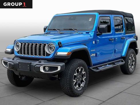 Used 2024 Jeep Wrangler Unlimited Sahara AWD/4WD image 1