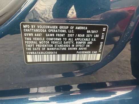 Used 2018 Volkswagen Passat 2.0T SE image 33