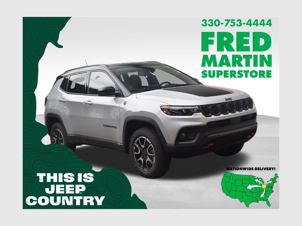 New 2026 Jeep Compass Trailhawk AWD/4WD 360° Tour