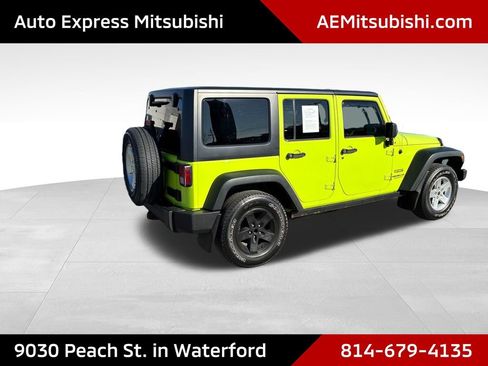 Used 2016 Jeep Wrangler Unlimited Sport w/ Quick Order Package 24S AWD/4WD image 7