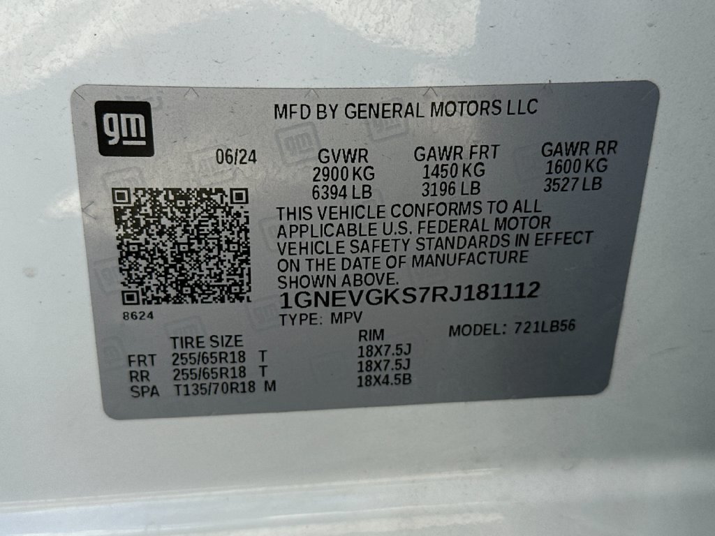 Used 2024 Chevrolet Traverse LT AWD/4WD image 31
