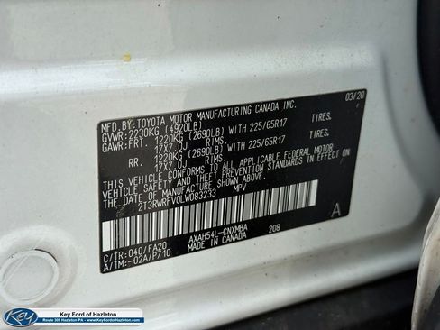 Used 2020 Toyota RAV4 XLE AWD/4WD image 19