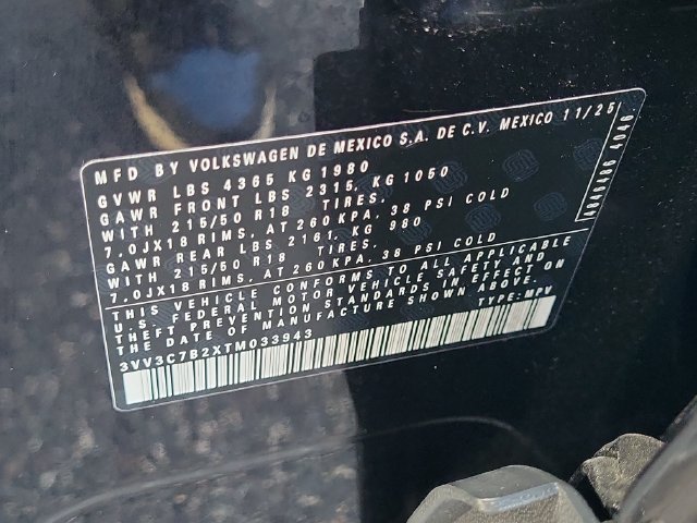 Certified 2026 Volkswagen Taos SE FWD image 29