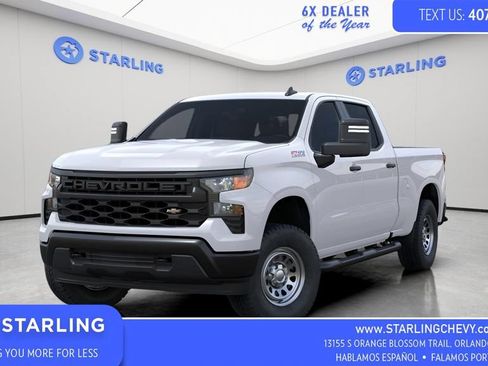 New 2026 Chevrolet Silverado 1500 W/T w/ WT Value Package AWD/4WD image 1