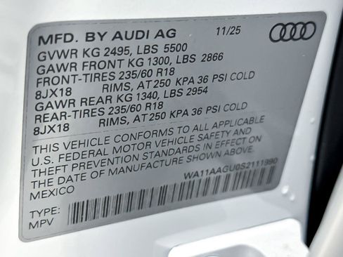 New 2025 Audi Q5 Premium image 27