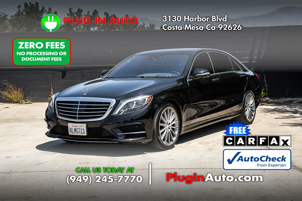 Used 2016 Mercedes-Benz S 550 Sedan image 1
