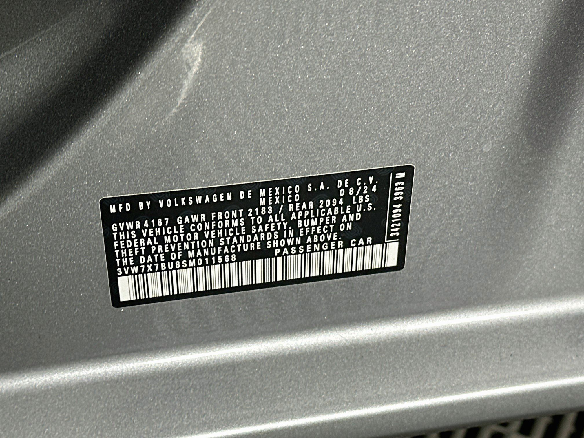 Used 2025 Volkswagen Jetta SE FWD image 12