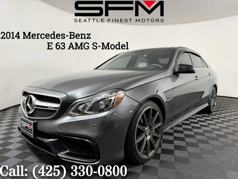 Used 2014 Mercedes-Benz E 63 AMG S-Model image 1