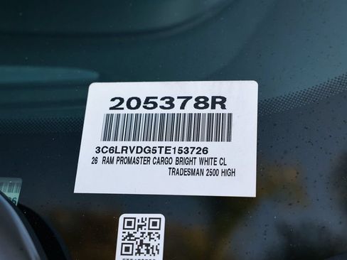 Used 2026 RAM ProMaster 2500 w/ Convenience Group FWD image 37
