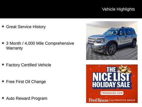 Certified 2022 Ford Bronco Sport Big Bend w/ Convenience Package image 3
