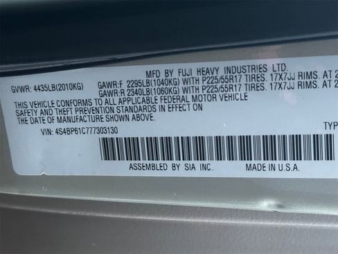 Used 2007 Subaru Outback 2.5i image 25