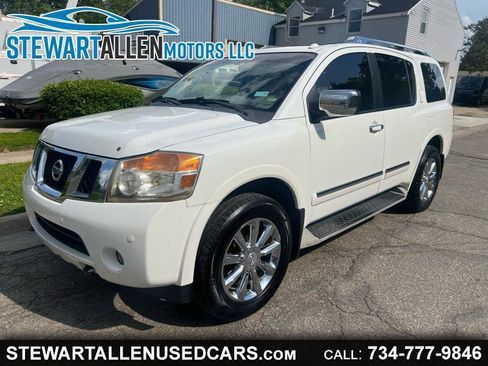 Used 2011 Nissan Armada Platinum w/ 2nd Row Captain Seat Pkg AWD/4WD image 1