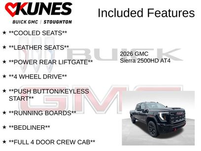 New 2026 GMC Sierra 2500 AT4 w/ AT4 Premium Plus Package