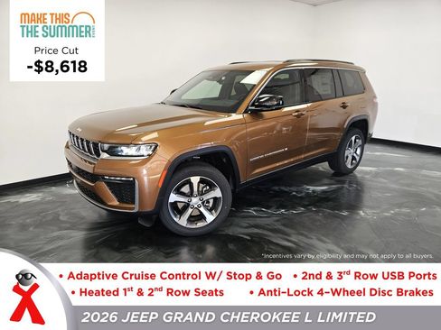 New 2026 Jeep Grand Cherokee L Limited AWD/4WD image 1