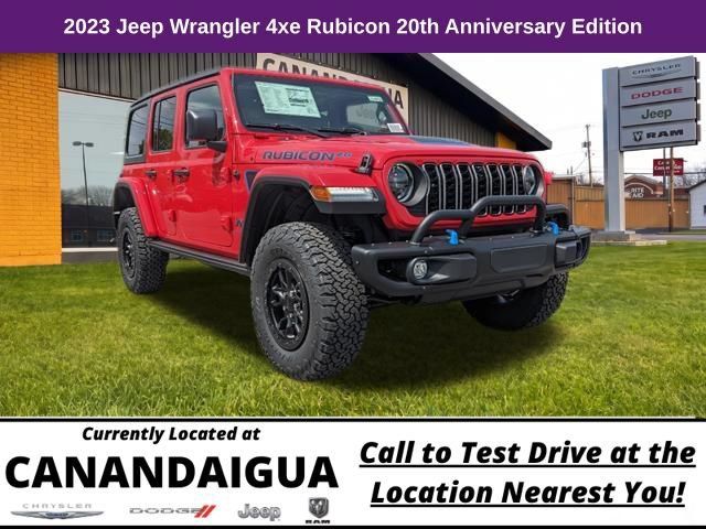 New 2023 Jeep Wrangler Unlimited Rubicon 4xe AWD/4WD image 1