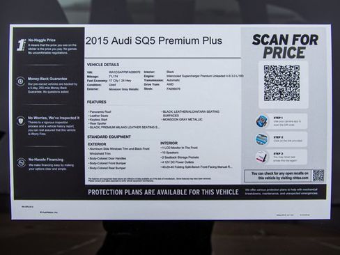 Used 2015 Audi SQ5 Premium Plus w/ Technology Package image 29