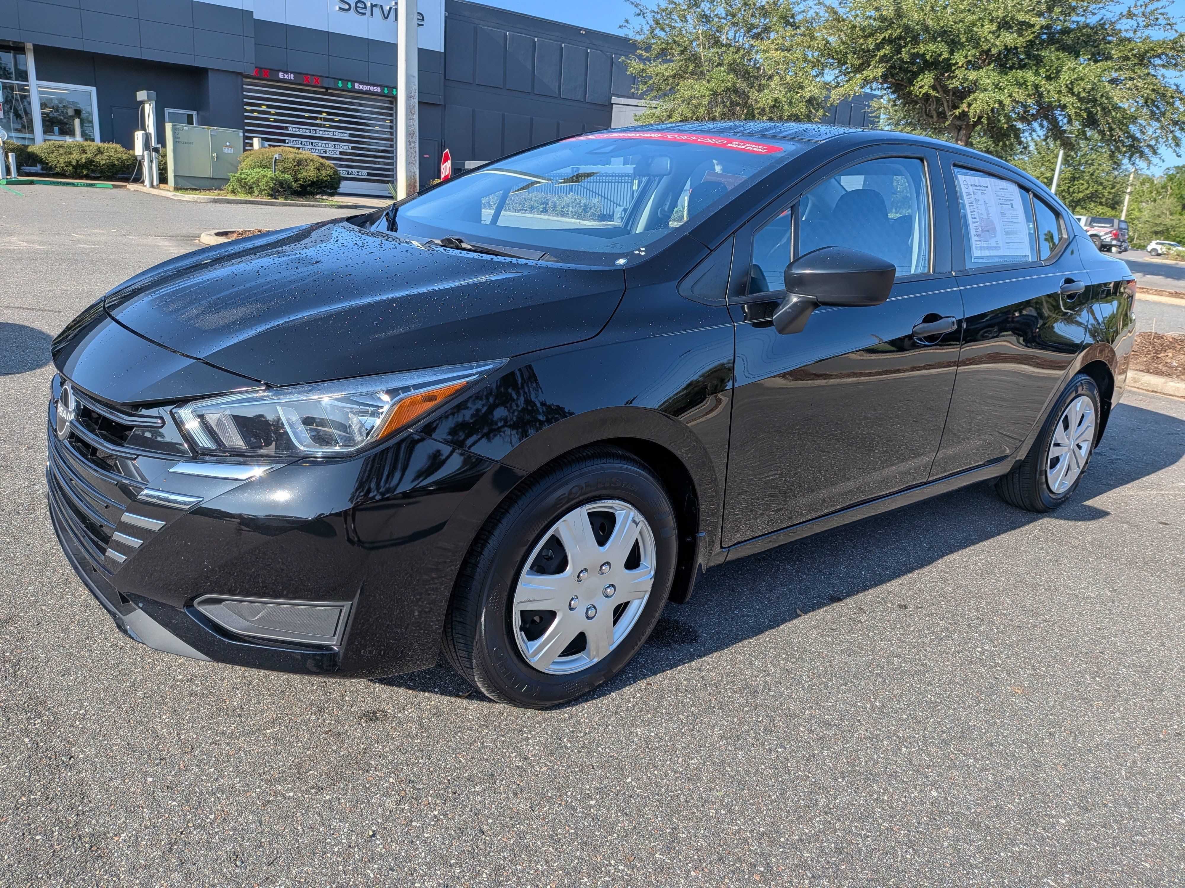 Certified 2024 Nissan Versa S w/ Trunk Package FWD image 8