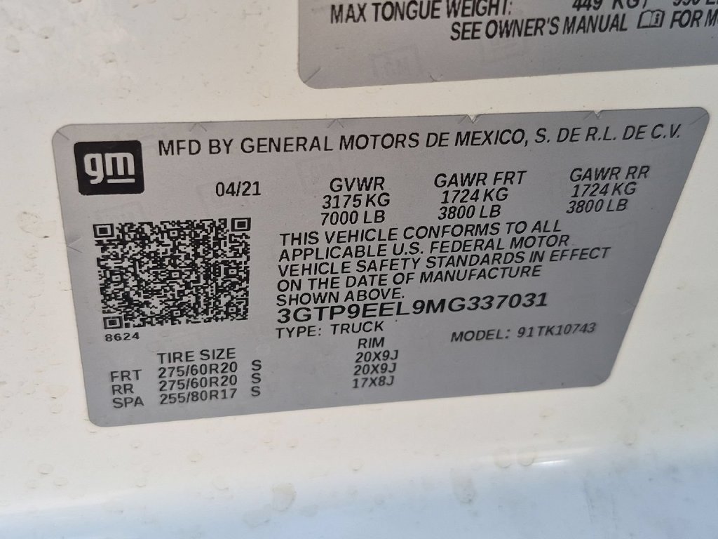 Used 2021 GMC Sierra 1500 AT4 w/ AT4 Value Package AWD/4WD image 27
