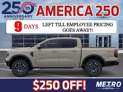 New 2026 Ford Ranger Lariat w/ FX4 Off-Road Package AWD/4WD image 4