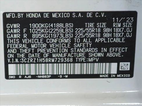 Used 2024 Honda HR-V Sport image 26