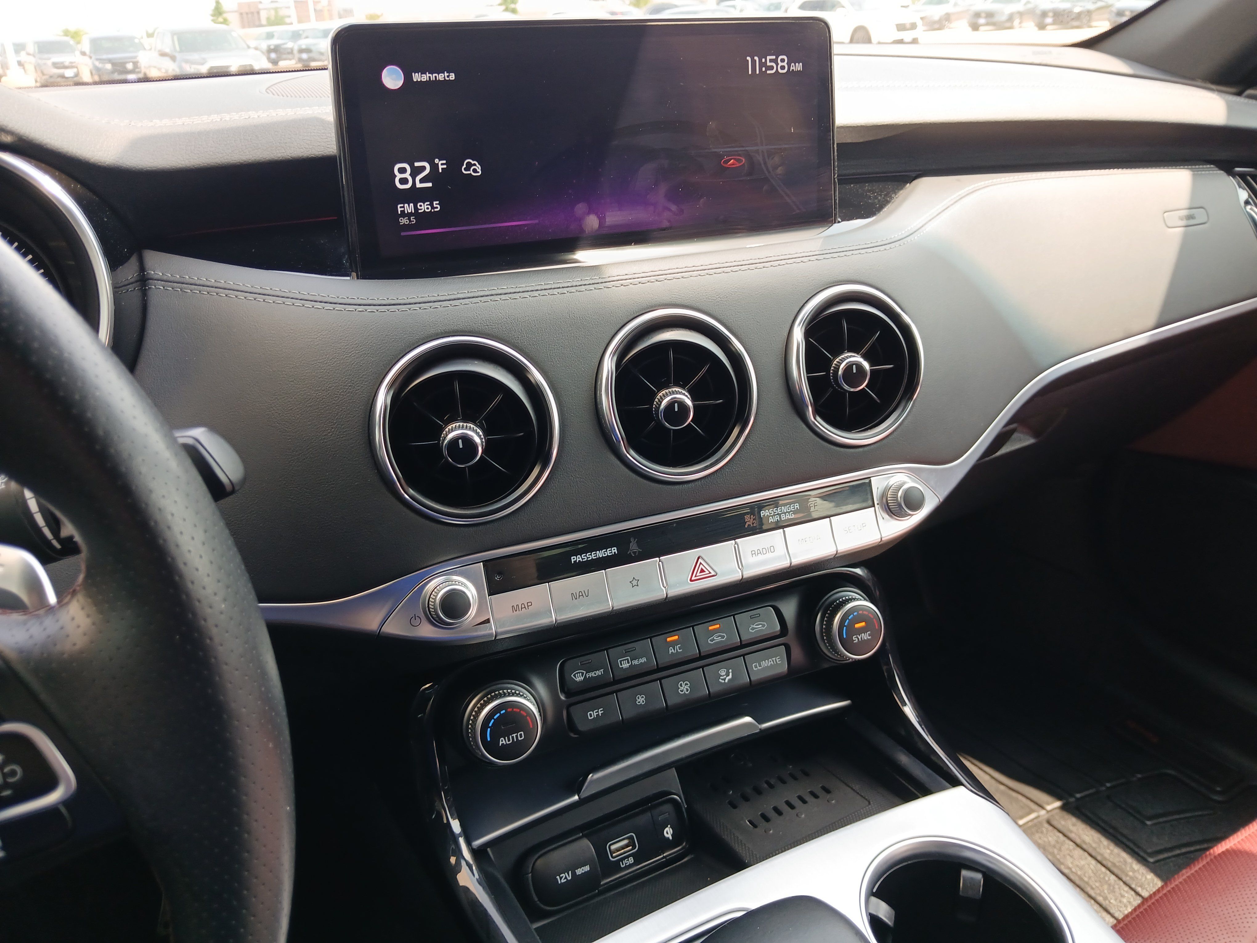 Used 2022 Kia Stinger GT2 w/ Red Interior Color Package AWD/4WD image 13