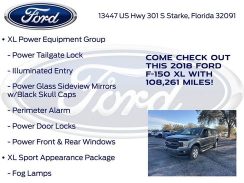 Used 2018 Ford F150 XL w/ Equipment Group 101A Mid image 21