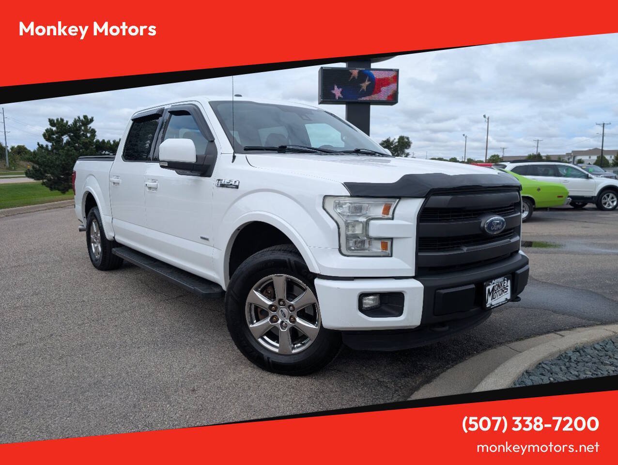 Used 2015 Ford F150 Lariat w/ Equipment Group 502A Luxury AWD/4WD image 1