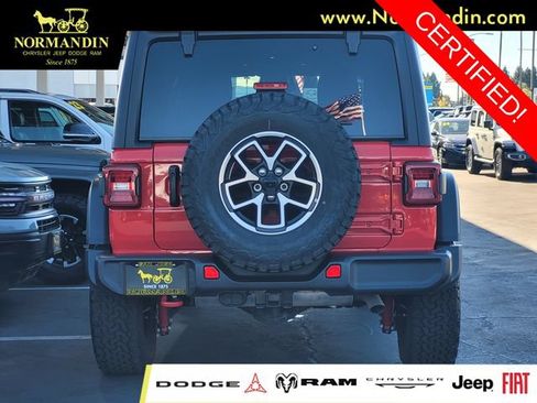 Certified 2026 Jeep Wrangler Unlimited Rubicon AWD/4WD image 5