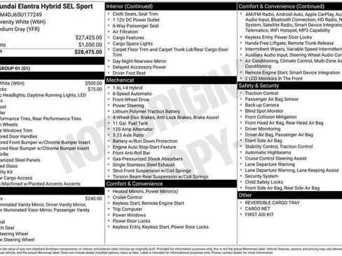 New 2025 Hyundai Elantra SEL image 26