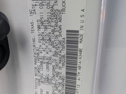 Used 2013 Toyota Tacoma 2WD Regular Cab image 32