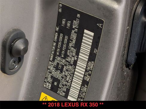 Used 2018 Lexus RX 350 350 w/ Premium Package image 31