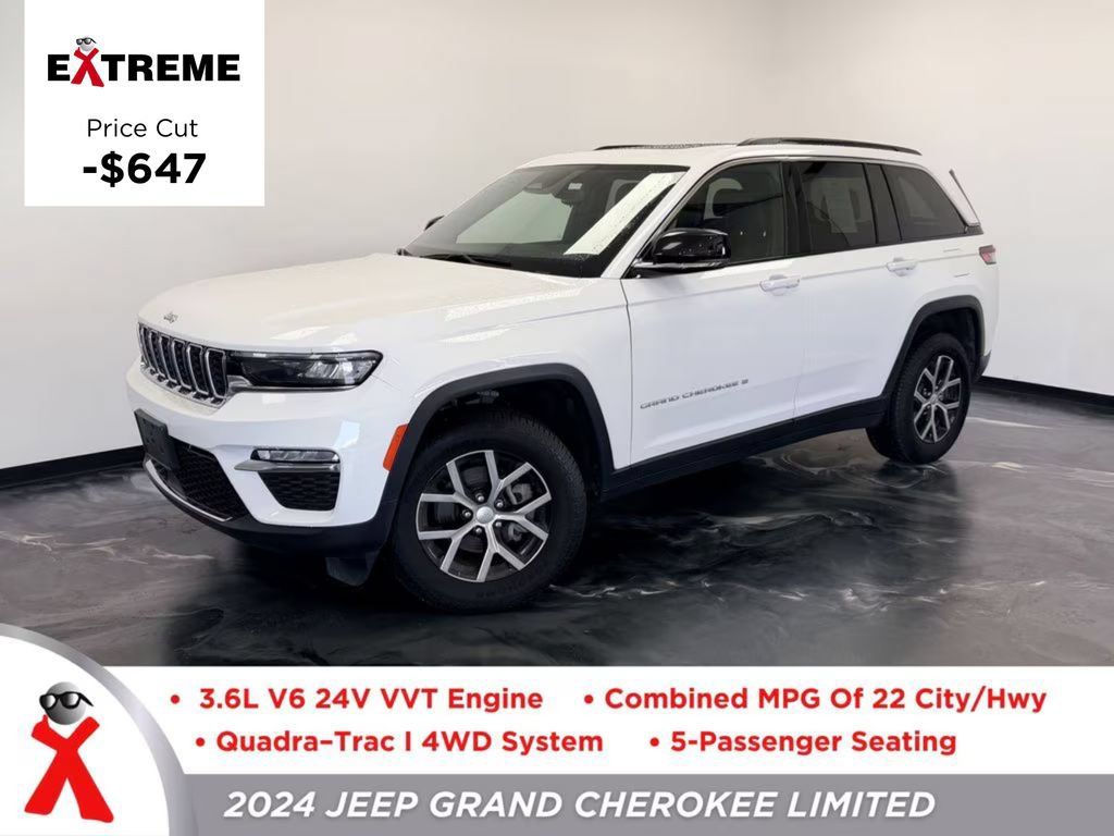 Used 2024 Jeep Grand Cherokee Limited AWD/4WD image 1