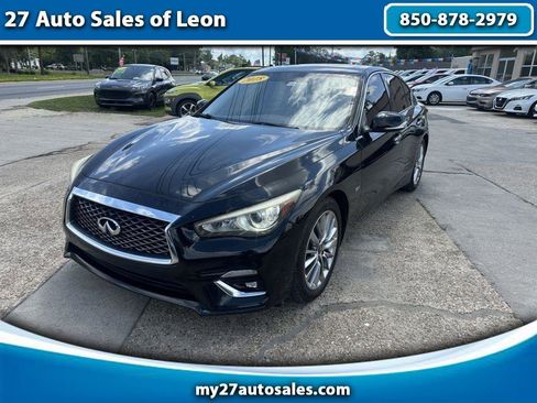 Used 2018 INFINITI Q50 Luxe RWD image 1