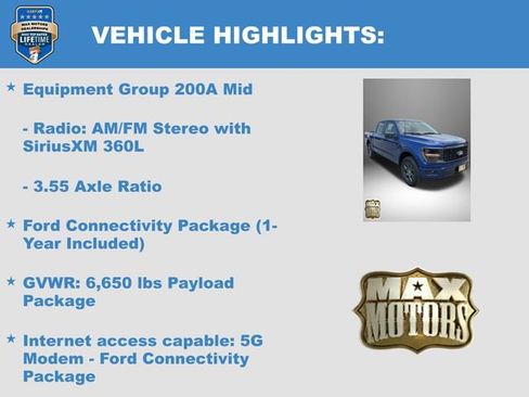 New 2026 Ford F150 STX w/ Equipment Group 200A AWD/4WD image 12