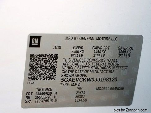 Used 2018 Buick Enclave Avenir w/ Avenir Technology Package image 33