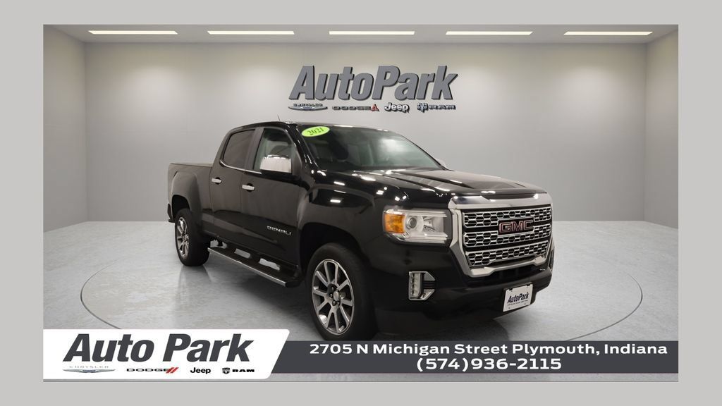 Used 2021 GMC Canyon Denali AWD/4WD image 1