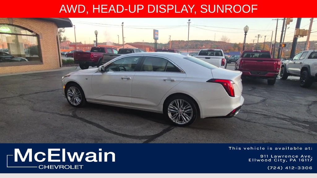 Used 2024 Cadillac CT4 Premium Luxury w/ Technology Package AWD/4WD image 7