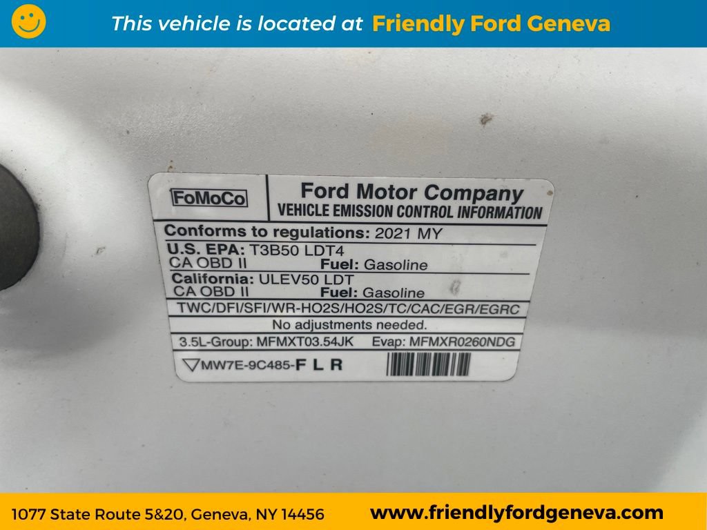 Certified 2021 Ford F150 Lariat w/ Equipment Group 502A High AWD/4WD image 36