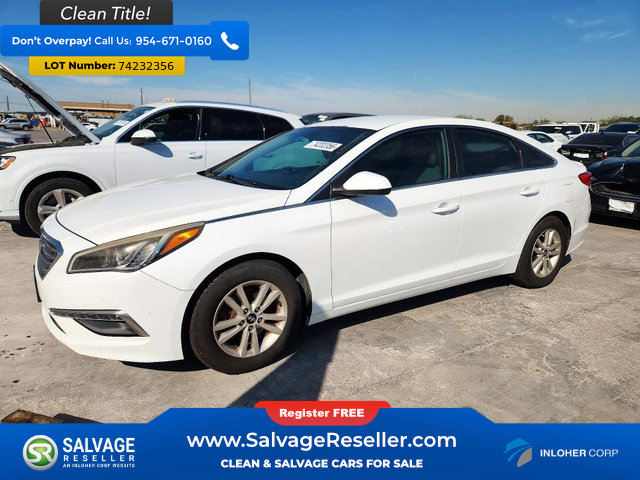 Used 2015 Hyundai Sonata SE w/ Option Group 09 FWD image 1