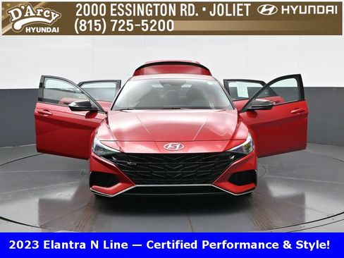Certified 2023 Hyundai Elantra N Line w/ Preferred Accessory Package image 31